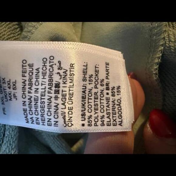 NWT TEREA Women's Aria Collared Zip Front Jumpsuit, Desert Sage, 3X - Picture 6 of 6